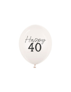 Balony 30 cm, 40, Pastel Off-white (1 op. / 50 szt.)