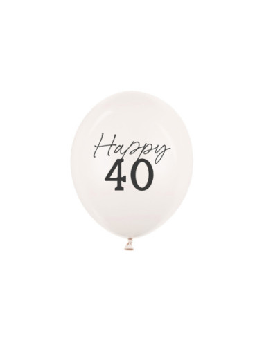 Balony 30 cm, 40, Pastel Off-white (1 op. / 50 szt.)