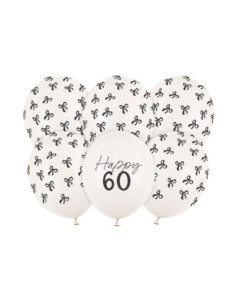 Balony 30 cm, 60, Pastel Off-white (1 op. / 6 szt.)