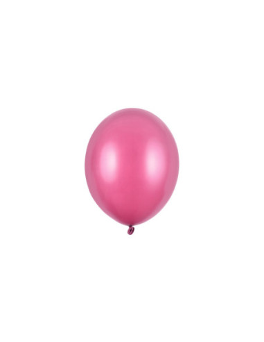 Balony Strong 12cm, Metallic Hot Pink (1 op. / 100 szt.)