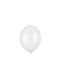 Balony Strong 12cm, Metallic Pure White (1 op. / 100 szt.)