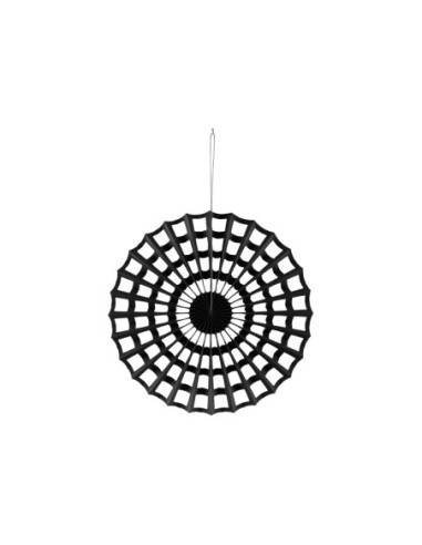 Rozeta dekoracyjna Pajęczyna, czarny, 50 cm