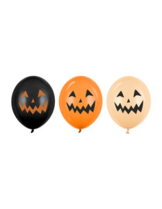 Balony 30 cm, Dynie, mix (1 op. / 50 szt.)