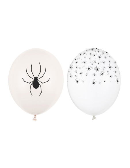 Balony 30 cm, Pająki, mix (1 op. / 50 szt.)