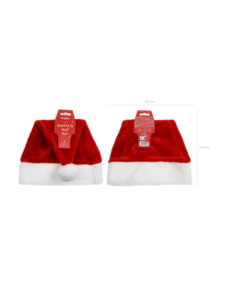 Czapka Świętego Mikołaja Premium, mix