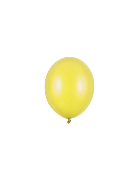 Balony Strong 12cm, Metallic Lemon Zest (1 op. / 100 szt.)