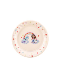 Talerzyki Koci Domek Gabi, mix, 23 cm (1 op. / 6 szt.)