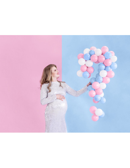 Balony Strong 12cm, Pastel Pure White (1 op. / 100 szt.)