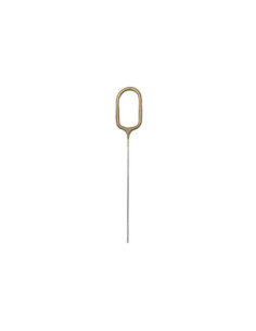 Zimne ognie Cyfra 0, złoty, 15cm