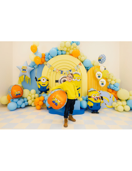 Balon foliowy Minionek Ron, 53x79 cm, mix