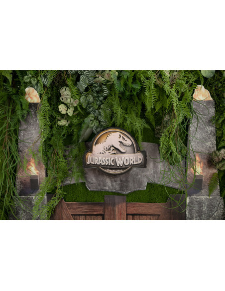 Balon foliowy Logo Jurassic World, 45x37 cm, mix