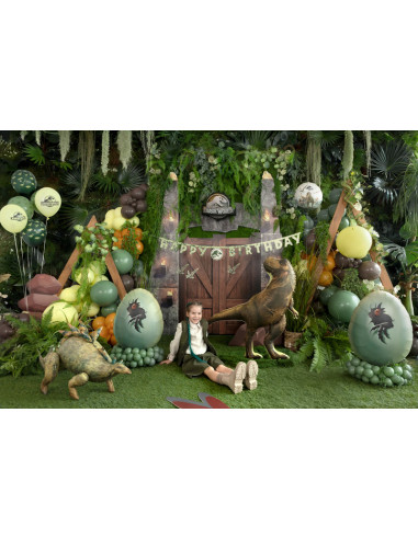 Balon foliowy Jurassic World Jajo Dinozaura, 48x64 cm, mix