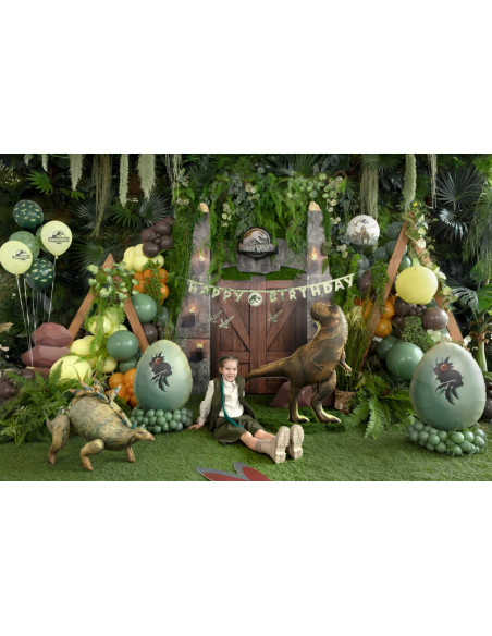 Balon foliowy Jurassic World Jajo Dinozaura, 48x64 cm, mix