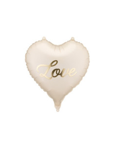 Balon foliowy serce Love, 45 cm, mix
