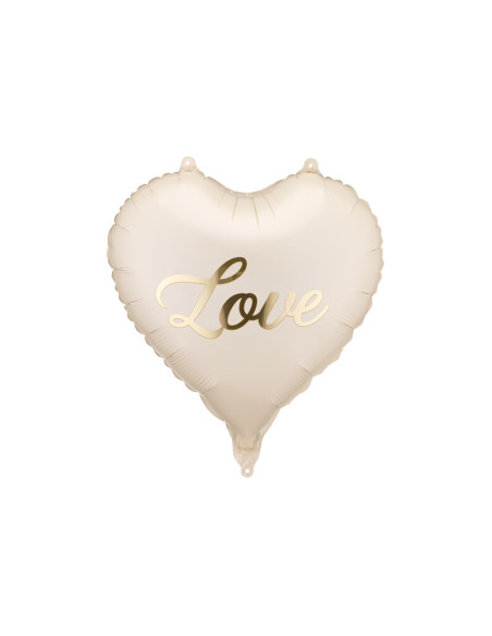 Balon foliowy serce Love, 45 cm, mix