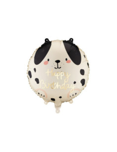 Balon foliowy pastylka Happy Birthday, 35x35 cm, mix