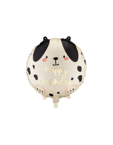 Balon foliowy pastylka Happy Birthday, 35x35 cm, mix