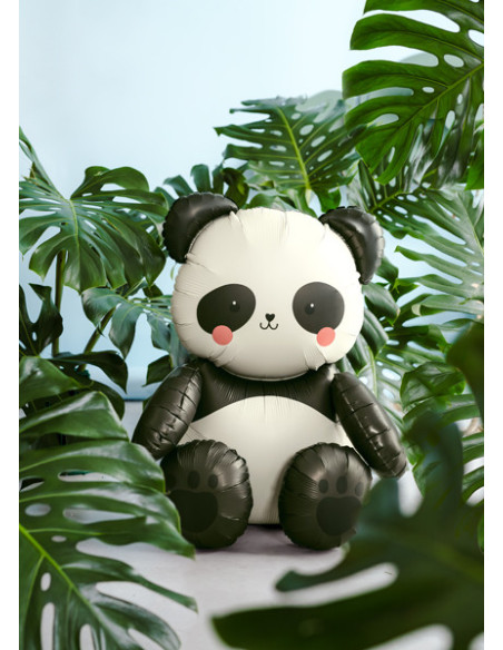 Balon foliowy Panda, 68x72 cm, mix