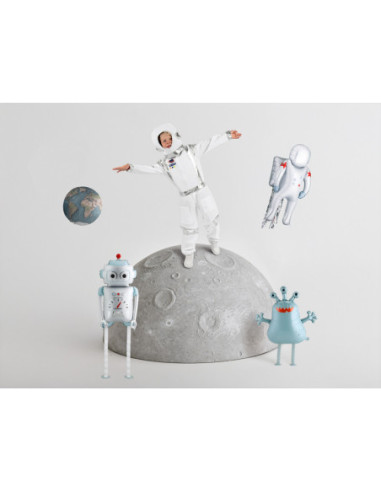 Balon foliowy Astronauta, 45x81 cm, mix