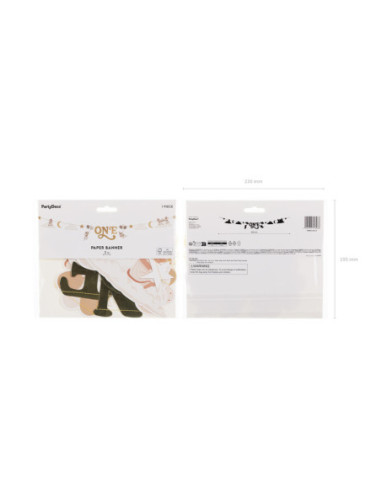 Baner One Myszki, 300 cm, mix