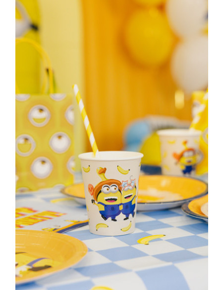 Kubeczki Minionki, 250 ml, mix (1 op. / 6 szt.)