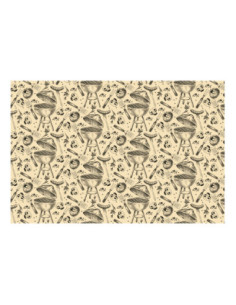 Obrus papierowy Grill, mix, 180x120 cm