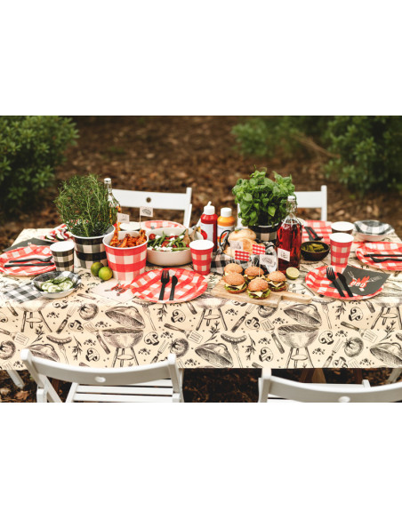 Serwetki BBQ, 33x33 cm, mix (1 op. / 20 szt.)