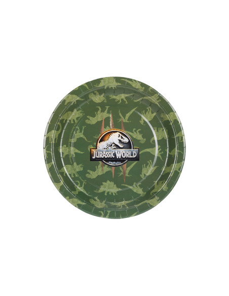 Talerzyki Jurassic World, 23 cm, mix (1 op. / 6 szt.)