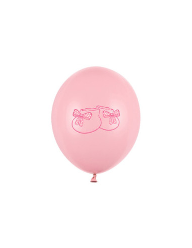 Balony 30cm, Bucik, Pastel Baby Pink (1 op. / 50 szt.)