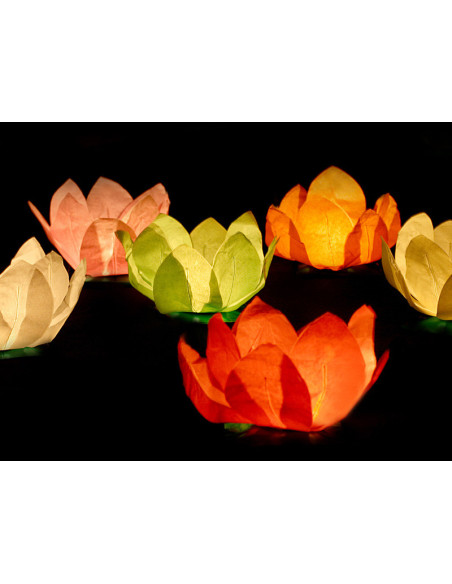 Lampiony pływające, mix, 29cm (1 op. / 6 szt.)
