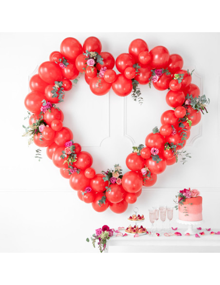 Balony Strong 27cm, Pastel Poppy Red (1 op. / 10 szt.)