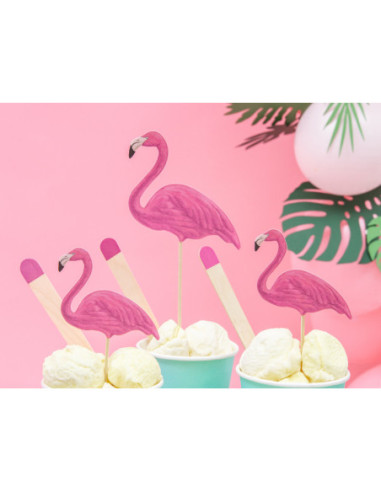 Toppery Aloha - Flamingi, 15-23,5cm (1 op. / 6 szt.)