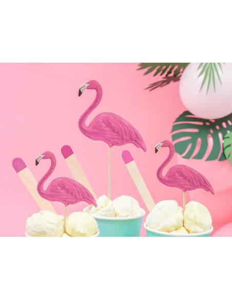 Toppery Aloha - Flamingi, 15-23,5cm (1 op. / 6 szt.)