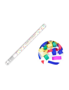 Tuba z konfetti, mix, 80cm