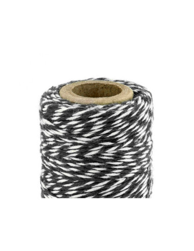 Sznurek piekarski, czarny, 50m (1 szt. / 50 mb.)