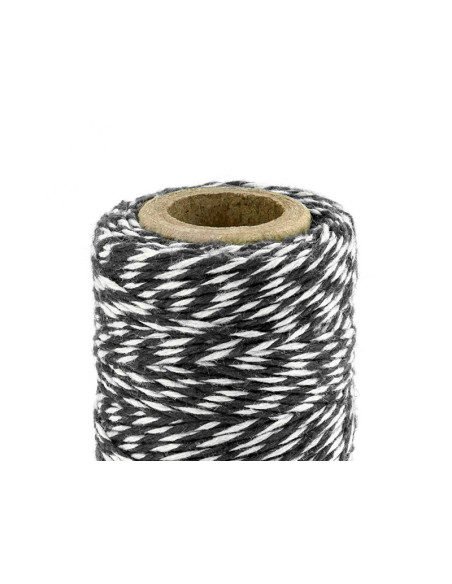 Sznurek piekarski, czarny, 50m (1 szt. / 50 mb.)