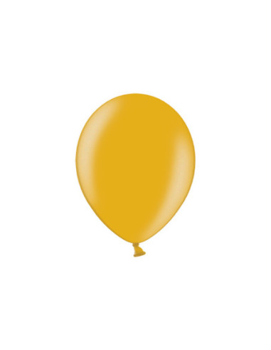Balony 27cm, Metallic Gold (1 op. / 100 szt.)