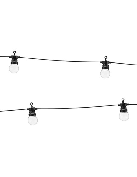 Lampki dekoracyjne LED, czarny, 5m