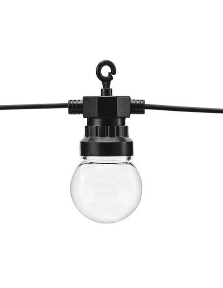 Lampki dekoracyjne LED, czarny, 5m