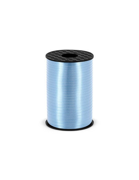 Wstążka plastikowa, błękit, 5mm/225m