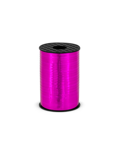 Wstążka plastikowa, c. różowy, 5mm/225m