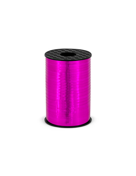 Wstążka plastikowa, c. różowy, 5mm/225m