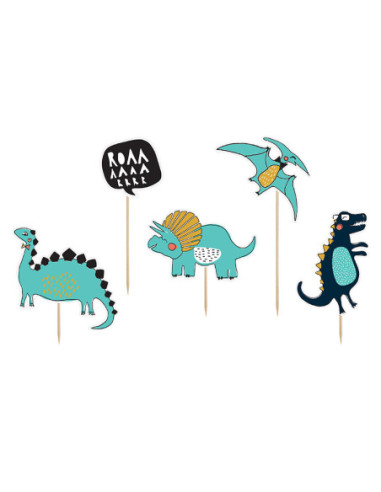 Toppery Dinozaury, 10,5-20cm (1 op. / 5 szt.)
