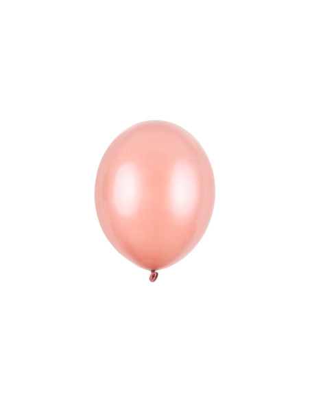 Balony Strong 23cm, Metallic Rose Gold (1 op. / 100 szt.)