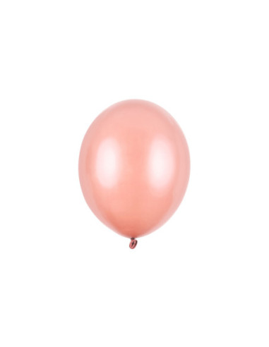 Balony Strong 27cm, Metallic Rose Gold (1 op. / 100 szt.)