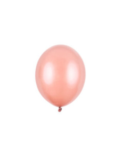 Balony Strong 27cm, Metallic Rose Gold (1 op. / 10 szt.)