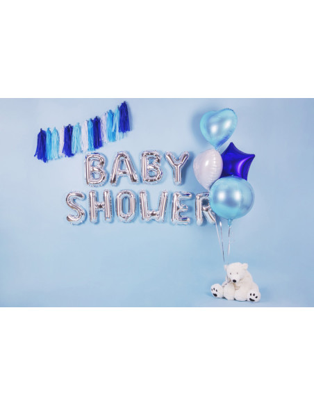 Balon foliowy Serce, 45cm, biały