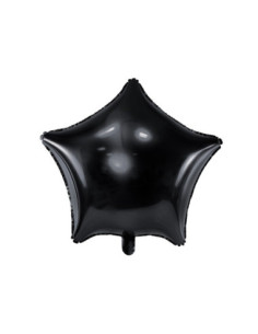 Balon foliowy Gwiazdka, 48cm, czarny