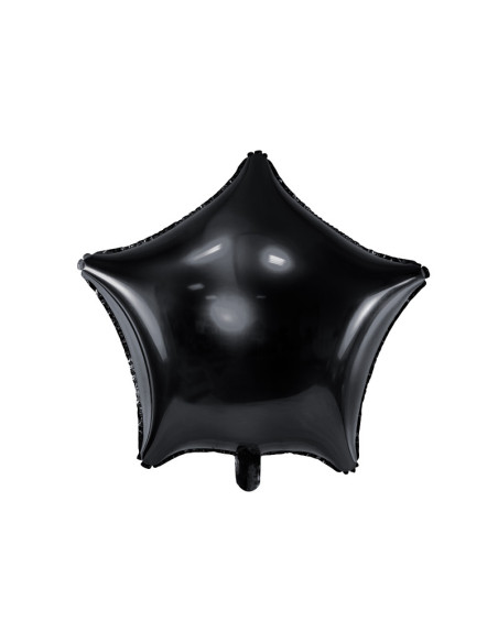 Balon foliowy Gwiazdka, 48cm, czarny