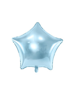 Balon foliowy Gwiazdka, 48cm, błękitny